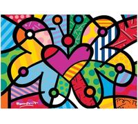 Bluebird Puzzle Romero Britto – Heart Butterfly – 2000 pièces