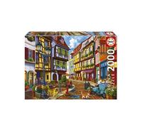 Educa Borrás Puzzle Rue Radieuse 2000 pièces 96 x 68 cm À partir de 14 ans (19945)