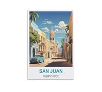 Puzzle 2000 pièces, San Juan, Porto Rico, Affiches, Puzzle éducatif, Jeu Stimulant, Cadeaux pour Adultes, 100 x 70 cm