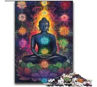 Puzzle 2000 pièces Statues de Bouddha pour Adultes, Jeu Familial Anti-Stress, défi Difficile, Superbes Cadeaux et Jouets (70x100cm)