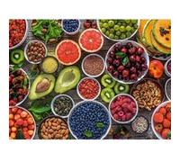 Puzzle 2000 pièces : Table pleine de superaliments Castorland G