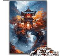 Puzzle 2000 pièces Temples Japonais pour Adultes et Adolescents, pour Un séjour de détente et Un Moment de Partage (70x100cm)