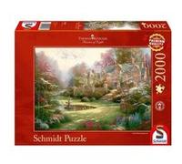 Puzzle 2000 Pièces : Thomas Kinkade : Le Manoir, Schmidt Spiele G
