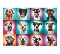Puzzle 2000 pièces - TREFL - Portraits de chiens rigolos - Adulte - 1500-2000 pièces - 96,1 x 68,2 cm