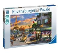 Puzzle 2000 pièces - Une soirée romantique à Paris - Ravensburger - Puzzle adultes - Dès 14 ans