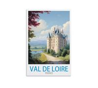 Puzzle 2000 pièces, Val de Loire, France. Puzzle 2000 pièces pour Adolescents et Enfants. Jeu de réflexion Stimulant. 100 x 70 cm.