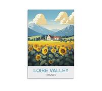 Puzzle 2000 pièces, Vallée de la Loire, France. Affiches, Puzzles, Puzzles 2000 pièces, Puzzle pour Adolescents et Enfants, Jeu de réflexion, 100 x 70 cm.