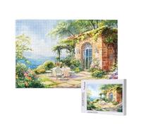 Puzzle 2000 Pièces Vert Puzzle Paysage Motifs,Puzzles Bois Adulte avec Boîte Cadeau,Loisirs Créatifs Adultes DIY Activite Manuelle,Cadeau Anniversaire Homme Femme,Décoration Intérieure,99x70cm,p368t