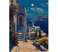 Puzzle 2000 Pièces, Villages De Petites îLes Adultes Puzzle 2000, Jeu Éducatif Puzzles, Classique Jigsaw Puzzles, Défi Impossible, Jeu pour Toute la Famille, Décoration de la Les Murs FNKL4-1030