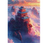 Puzzle 2000 Pièces, Vision De RêVe Adultes Puzzle, Classique Jigsaw Puzzles, Défi Impossible, Jeu D'adresse pour Toute la Famille, Jeu Éducatif Puzzles, Décoration de la Maison DX0YL4-694