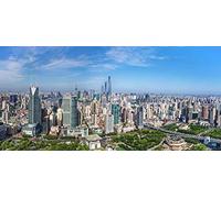 Puzzle 2000 pièces Vue aérienne Architecture Bâtiments Décoration et Cadeaux Uniques 100x70cm