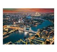 Puzzle 2000 pièces : Vue aérienne de Londres Clementoni G