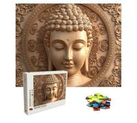 Puzzle 2000 Pièces Zen, Puzzle Adulte Bois, Impossible Classique Jigsaw Puzzles Statue, Jeu D'adresse pour Toute la Famille, Puzzles Coloré Jeu de Ponte, Magnifique Decoration 99.5 X 70.5 cm 8p-28
