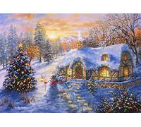 Puzzle 2000 Teile - Christmas Cottage