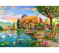 SHANTY 2000 el. Chatka NAD jeziorem [Puzzle]