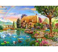 Puzzle 2000 Teile - Lakeside Cottage