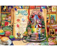 Puzzle 2000 Teile - Life is an Open Book Paris