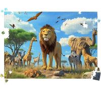 Puzzle 2000P Pieces pour Adultes, Afrique Girafe 39.2 x 27.8 in, l0-121