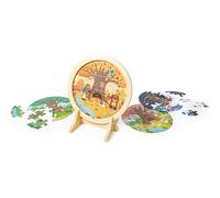 Hape 4 Seasons Puzzle Multicolore