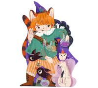 Puzzle géant Pio le magicien Djeco