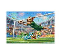 Puzzle 2026 en bois imprimé chien Lakeland Terrier pour adultes 1000 pièces Match chiot gardien de but sauver puzzle imprimé sport décorations pour divertissement à la maison