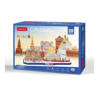 Puzzle 204 Pièces Puzzle 3d - Cityline - Moscou