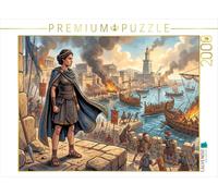Puzzle · 22 Ans - Cléopâtre retrouve Son trône | Cléopâtre · Ascension et chute d'une reine · 2000 pièces · Format assemblé 90 × 67 cm · CALVENDO Puzzle