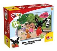 Liscianigiochi - Bing Maxi Puzzle de 24 pièces 70x50 cm - Puzzle pour enfants à partir de 1 an - Allons-y Bing! 74709