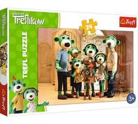 Puzzle 24-Maxi Trefliki Portrait de famille avec Robobot 14254 Trefl