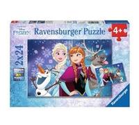 Puzzle 24 Pièces : 2 Puzzles - La Reine des Neiges, Ravensburger G