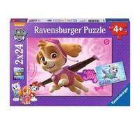 Puzzle 24 Pièces : 2 Puzzles - Pat' Patrouille, Ravensburger G