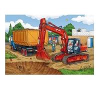 Puzzle 24 Pièces : 3 Puzzles - Sur le Chantier, Schmidt Spiele G