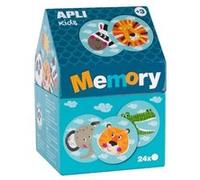 APLI Kids - Jeu de memory 16820 Maisonnette Safari 24 pièces Animaux