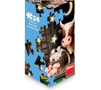 Puzzle 24 triangles Animaux à la ferme
