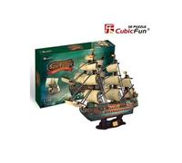 Puzzle 248 Pièces : Puzzle 3D - The Spanish Armada-San Felipe - Difficulté : 8/8, Cubic Fun