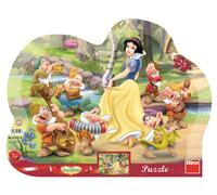 Puzzle 25 Pièces Puzzle Cadre - Blanche Neige