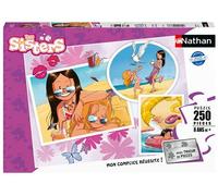 Puzzle 250 pièces Nathan Souvenirs de vacances Les Sisters