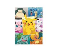 Puzzle 250 Pieces Pokemon Pikachu Dracaufeu Bulbizarre ronflex leviator Mew Rondoudou - Enfant Collection Dessin Animé
