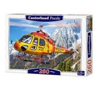 Puzzle 260 Pièces : Hélicoptère de secours, Castorland G