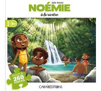 Puzzle 260 pièces Noémie à la rivière - Jade Amory - Caraibeditions - Boîte ou accessoire - Jeux livres objets