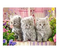 Puzzle 260 Pièces Three Grey Kittens