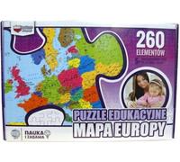 Puzzle 260El Carte De L'europe Educative Zachem 7149