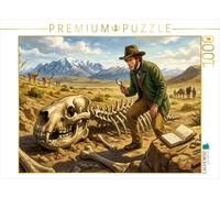 Puzzle · 27 Ans - Les fossiles Nous dévoilent Les milieux de Vie | d'autrefois · Charles Darwin · La découverte de l'évolution · 1000 pièces · Format assemblé 64 × 48 cm · CALVENDO Puzzle