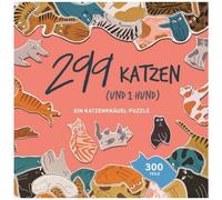 Puzzle - 299 Chats (Et 1 Chien) - 300 Pièces