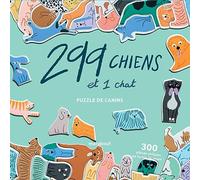 Marabout – Puzzle 299 chiens et un chat – 300 pièces + 1 poster