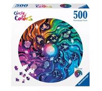 Puzzle 2D 500 Paleta kolorów. Astronomia Ravensburger