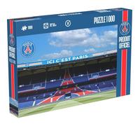 Megableu - Puzzle 1000 Pièces PSG Paris Saint-Germain - Puzzle Licence Officiel Club - Supporters Football Enfants & Adultes dès 14 Ans - Idée Cadeau Fans de Foot et du PSG - Format 70x50 cm