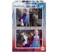 Puzzle 2x100p La Reine des Neiges 2 Rouge