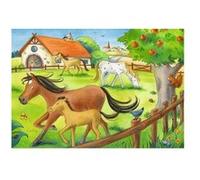 Ravensburger Puzzle pour Enfants - 05178 - Vacances à la Cour - Puzzle pour Enfants à partir de 3 Ans - avec 2 x 12 pièces