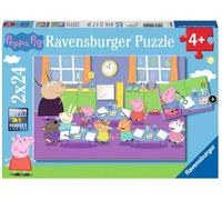 Ravensburger Puzzle Peppa Pig 09099 – 2 x 24 pièces